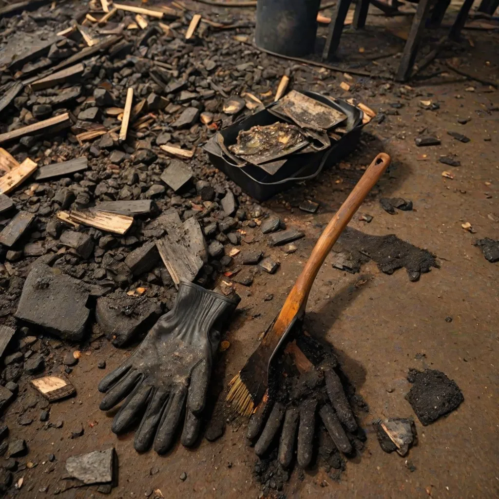 Jak sprzątać po pożarze? Niezbędne narzędzia, porady