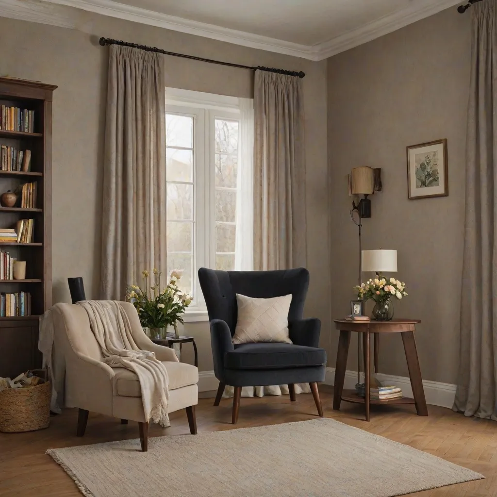 Ciemne meble w salonie: Jakie kolory ścian wybrać, aby uzyskać harmonię?